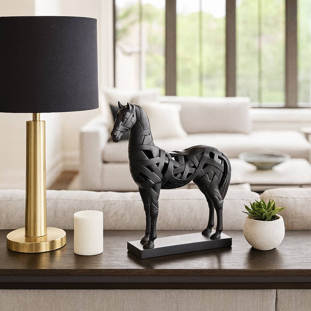 Sterling Horse Sculpture