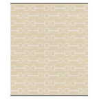 Snaffle Bit Lux Throw - Equestrian