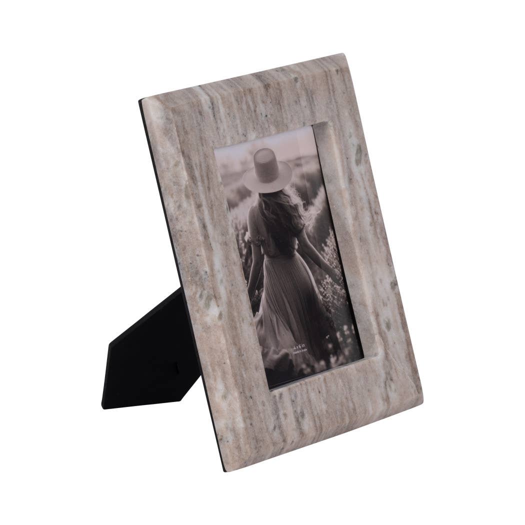 Hudson Warm Marble Frame