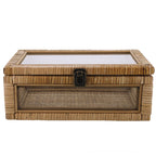 Cayman Rattan Display Case