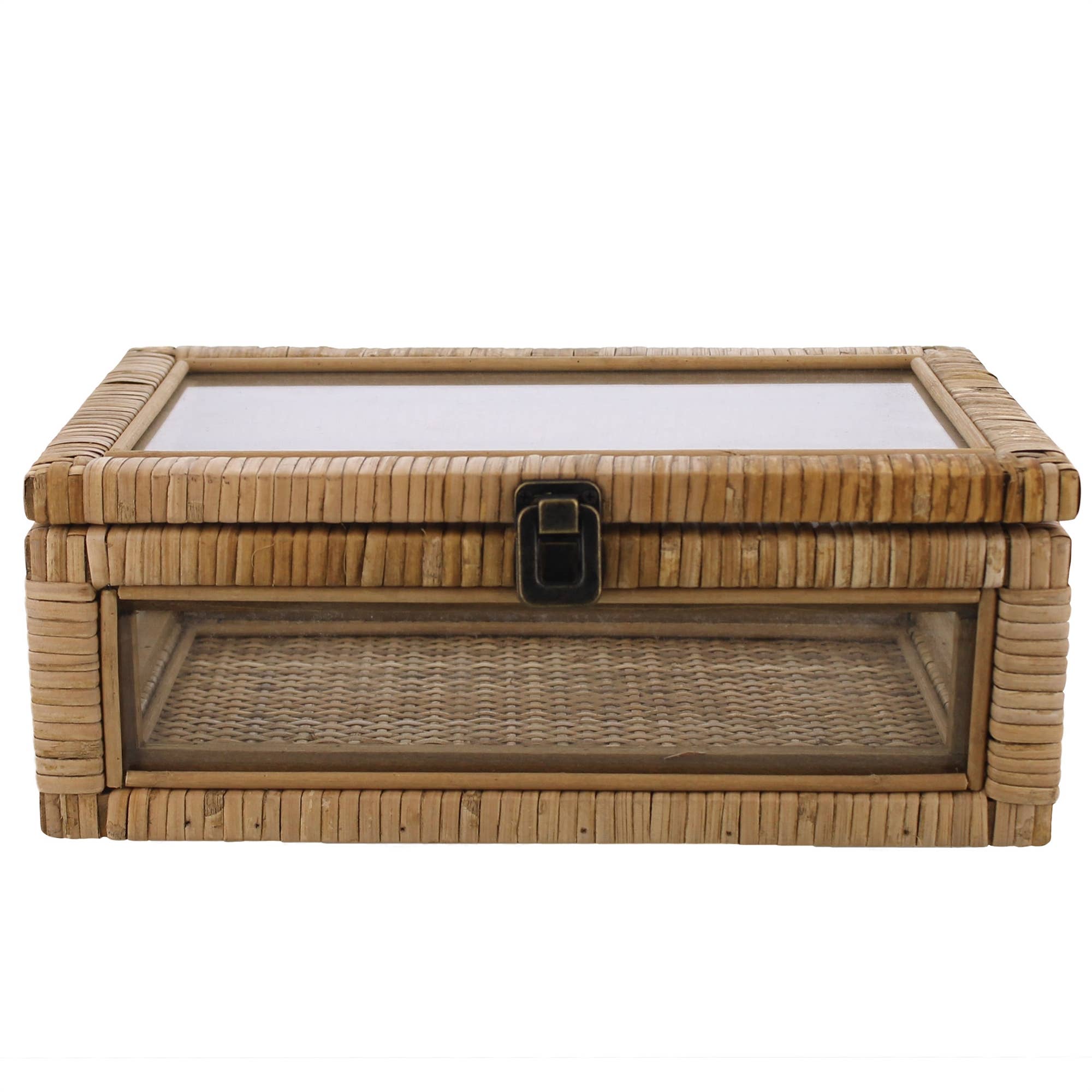 Cayman Rattan Display Case
