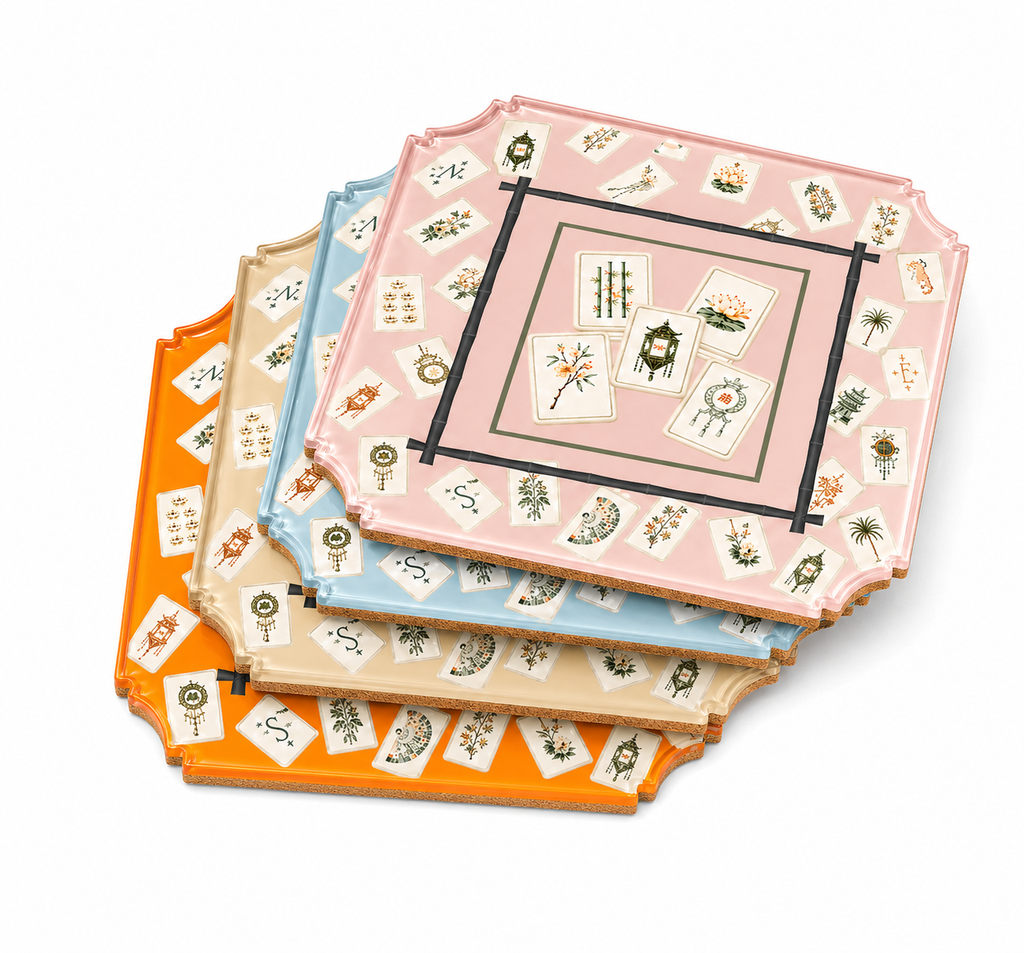 Hudson Mahjong Boxed Coaster Set