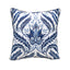 Indigo Morris Thistle Botanical Indoor/Outdoor Throw Pillow