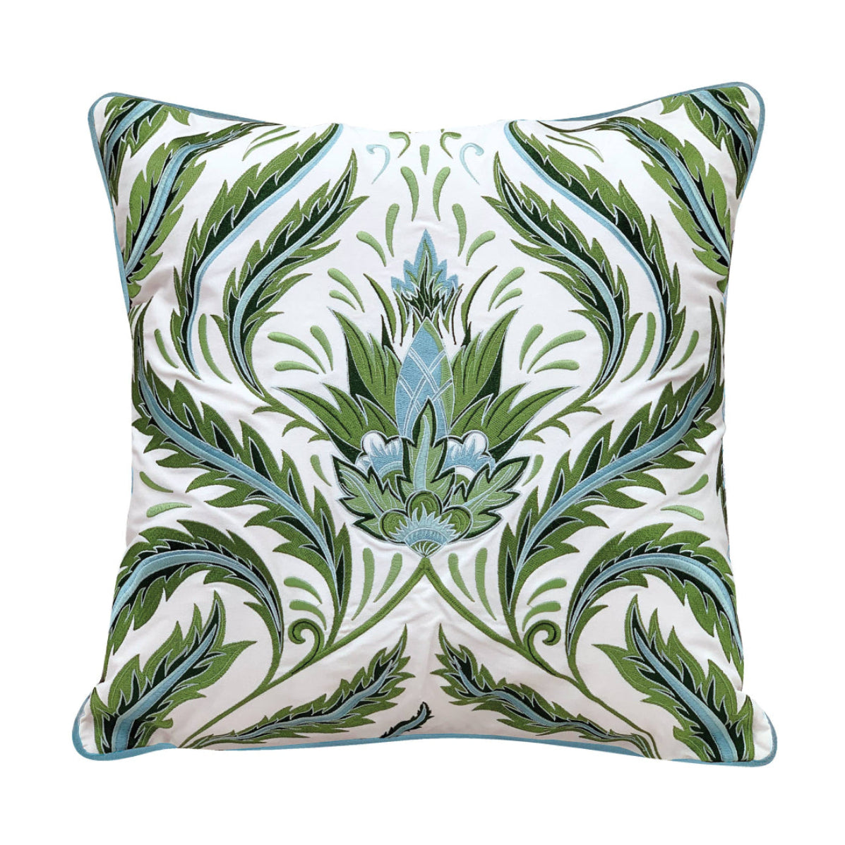 Hudson Thistle Botanical Outdoor Pillow Main image