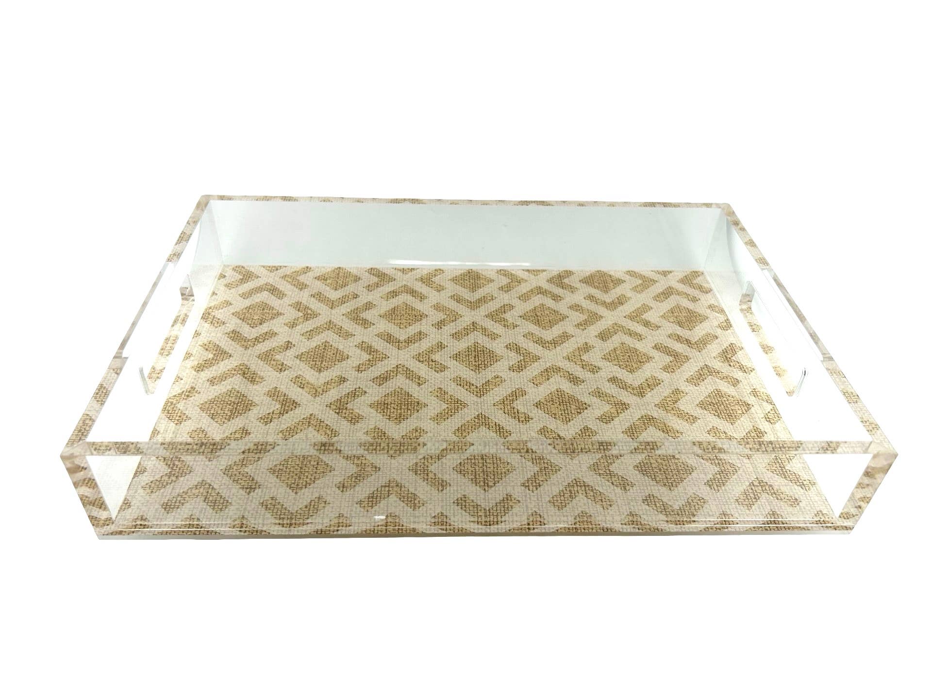 Hudson Woven Acrylic Decorative Tray Secondary image