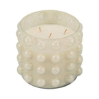 Supersized Candle & Reusable Vessel - Ivory Glass After Hours Bubble, 102 Oz