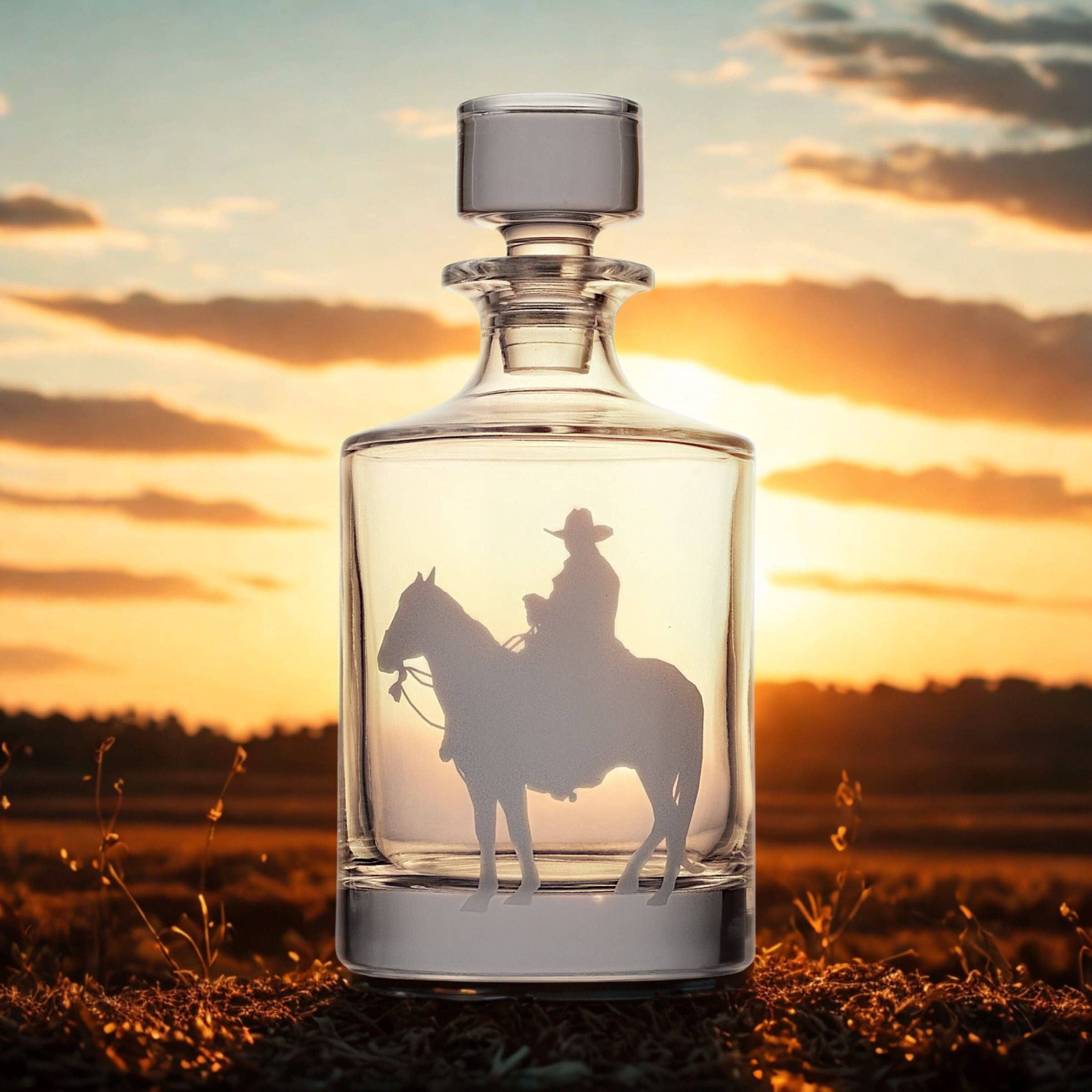 The Rider Crystal Decanter Secondary image