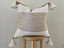 Hudson Striped Tassel Pillow – Natural
