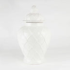 Hudson Textured Ginger Jar - Extra Large
