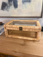 Cayman Rattan Display Case