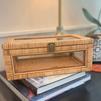 Cayman Rattan Display Case