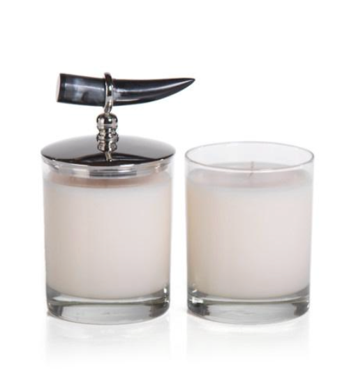 Cote d Ivoire Scented Candle w/ Horn Lid-Coconut Mango Main image