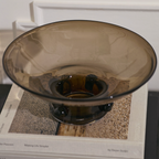 Hudson Vania Smoked Glass Decorative Bowl