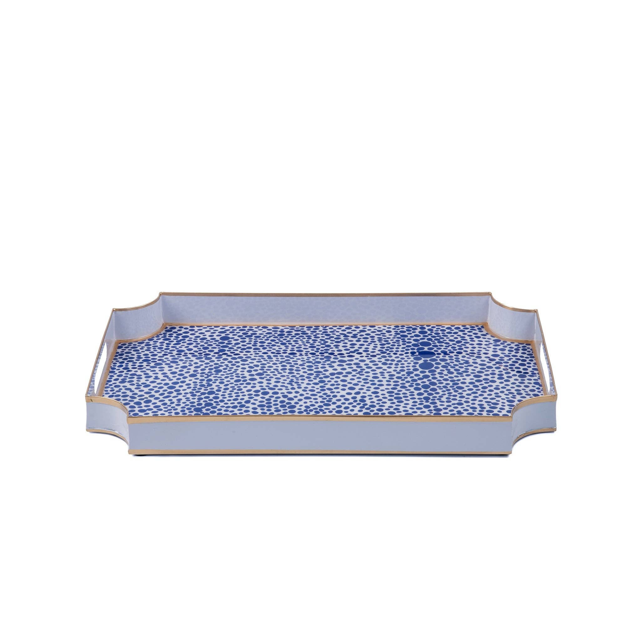 Hudson Enameled Serving Tray – Shagreen Main image
