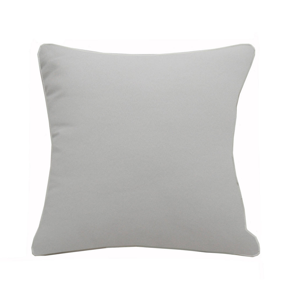 English Tack Embroidered Pillow