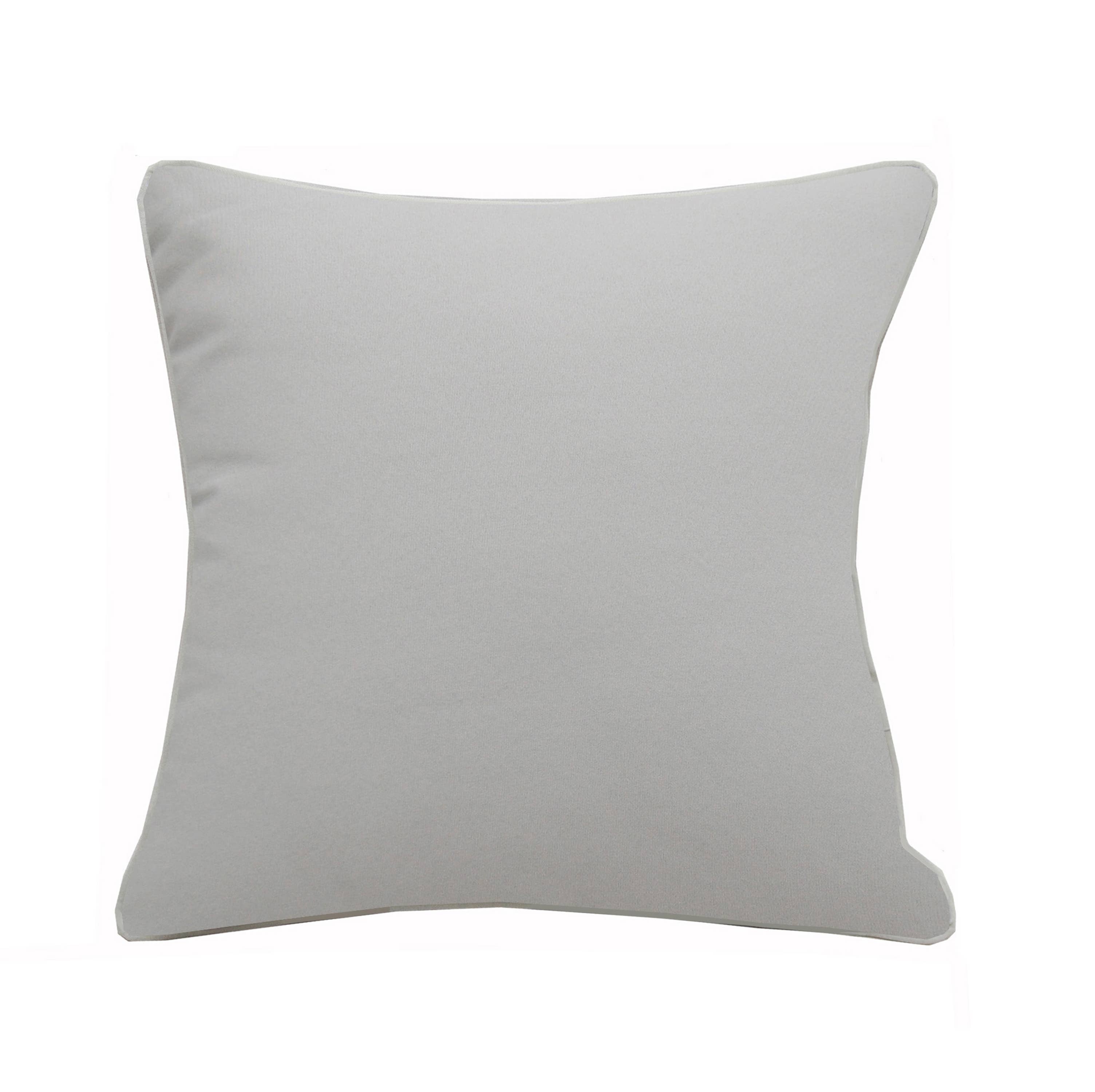 English Tack Embroidered Pillow