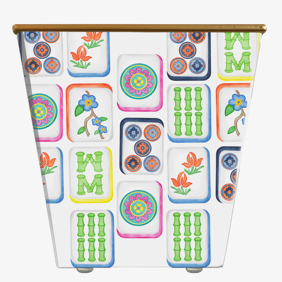 Mini Mahjong Rainbow Cachepot Candle