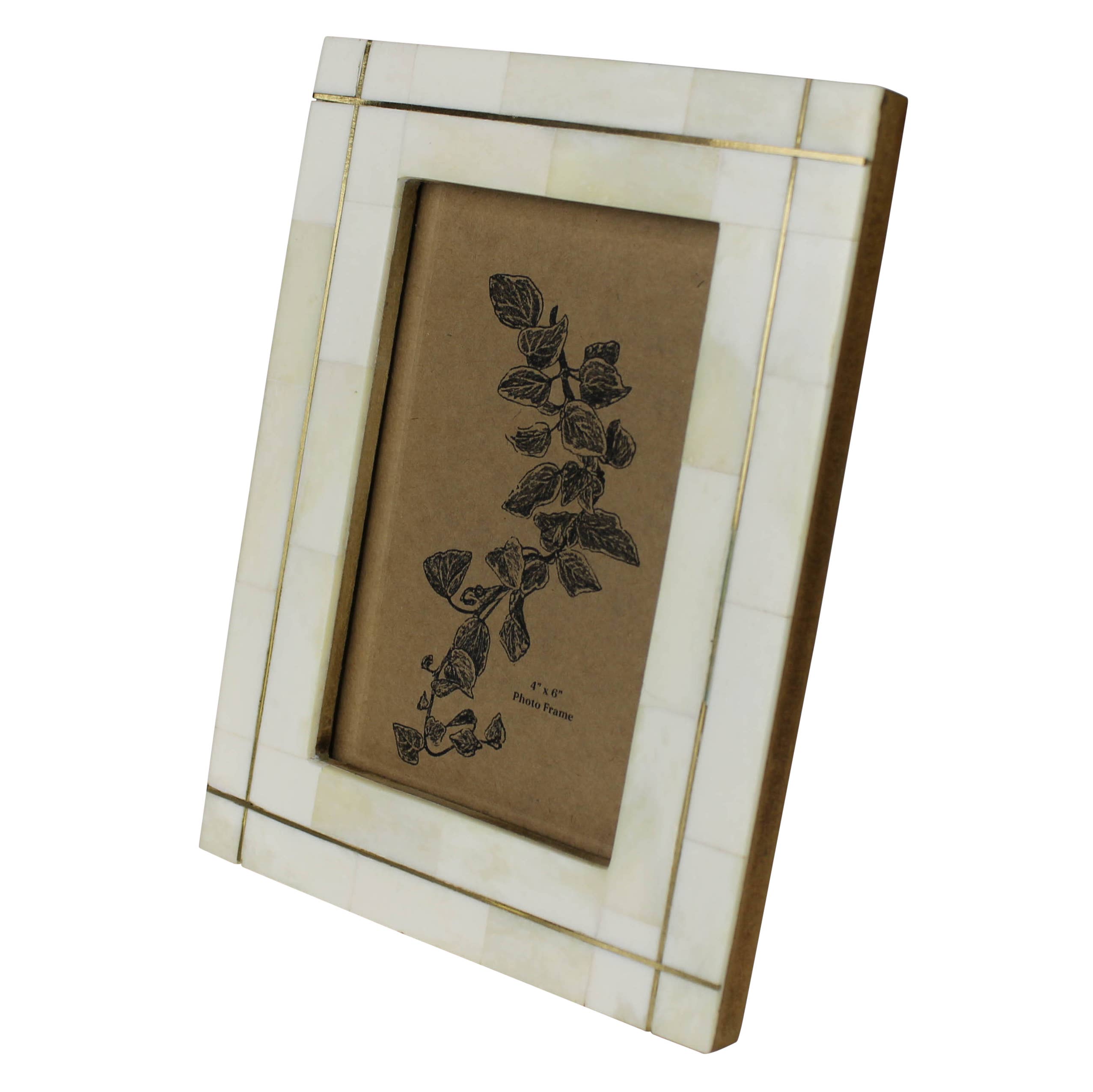 Hudson Bone & Brass Frame