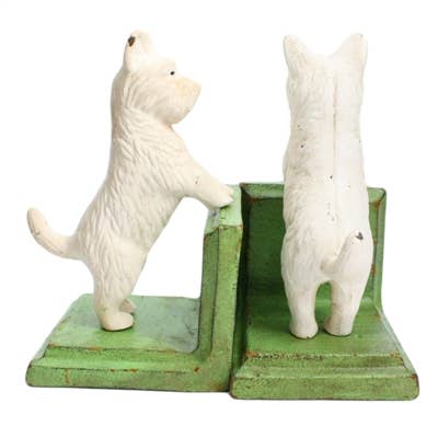 Hudson Standing Westie Bookend Pair Secondary image