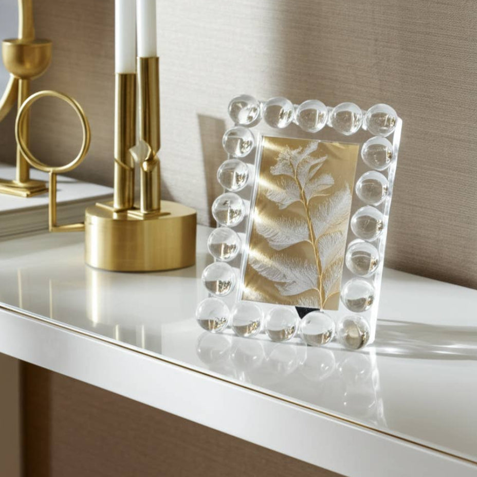 Hudson Beaded Glass Frame –