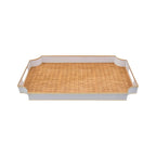Hudson Scalloped Cane Tray