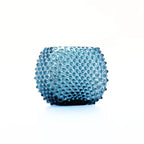 Hudson Hobnail Glass Vase – Midnight