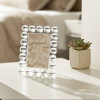 Hudson Beaded Glass Frame –