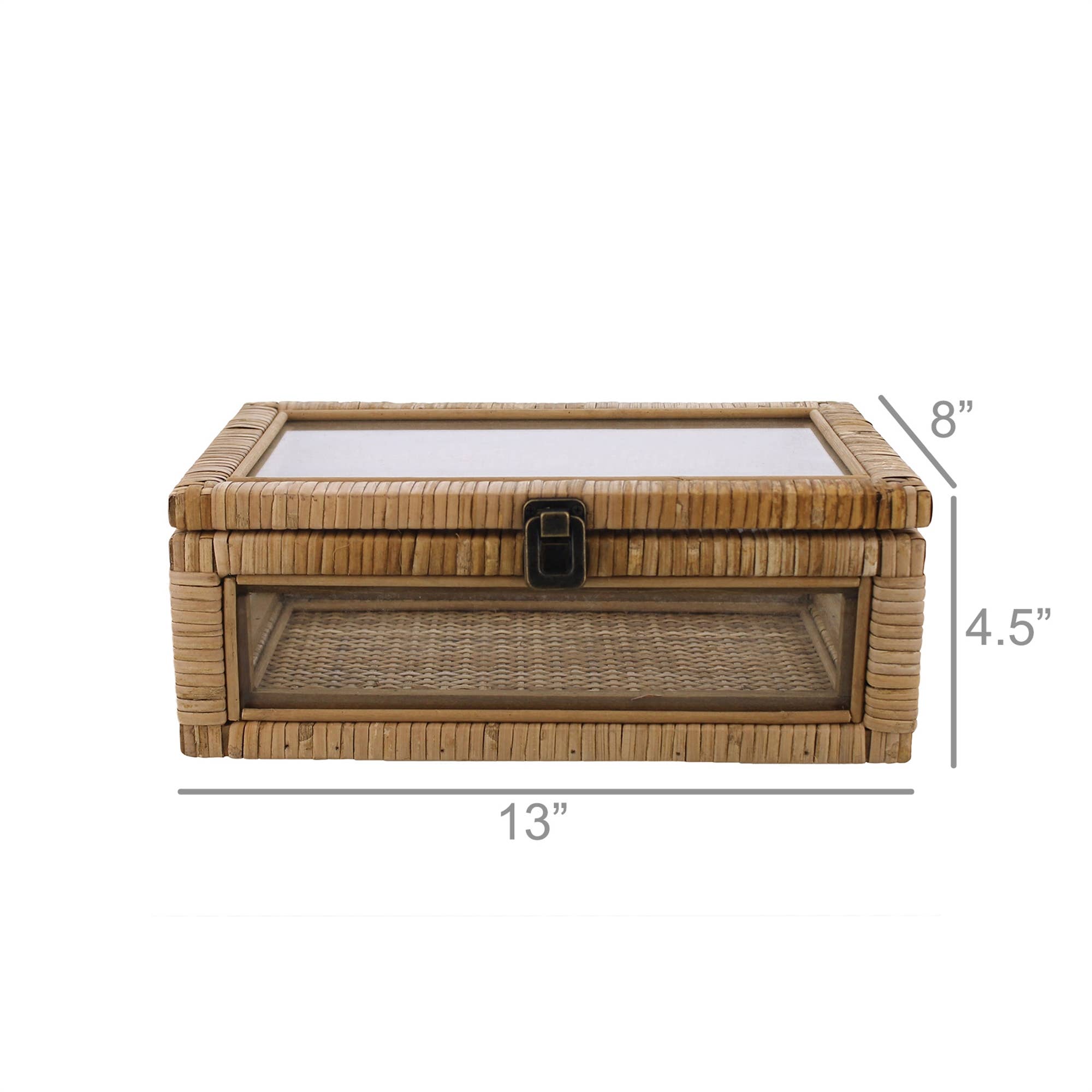 Cayman Rattan Display Case Secondary image